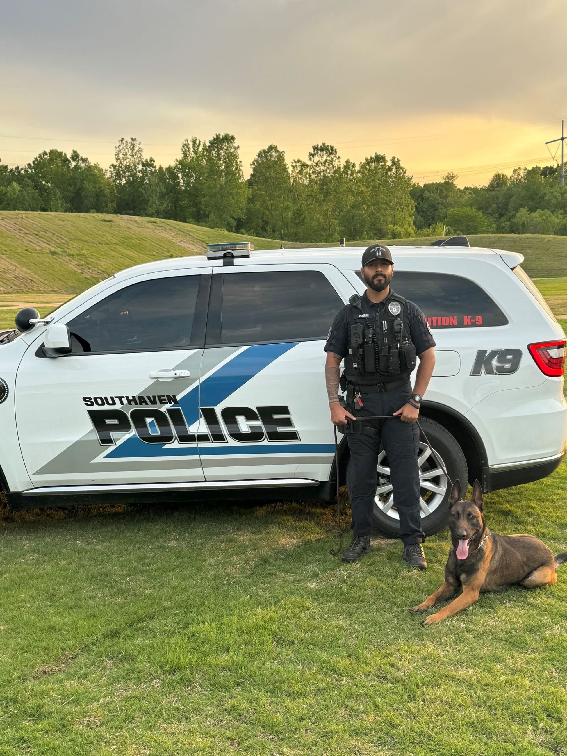 Officer Venegas and Dagger